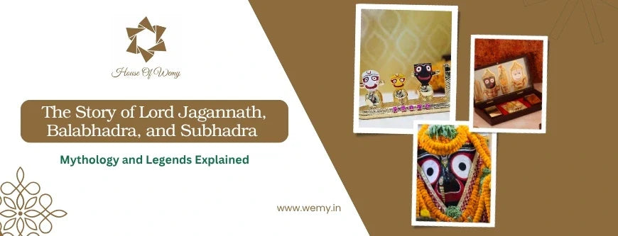 The Story of Lord Jagannath, Balabhadra, and Subhadra Mythology and Legends Explained