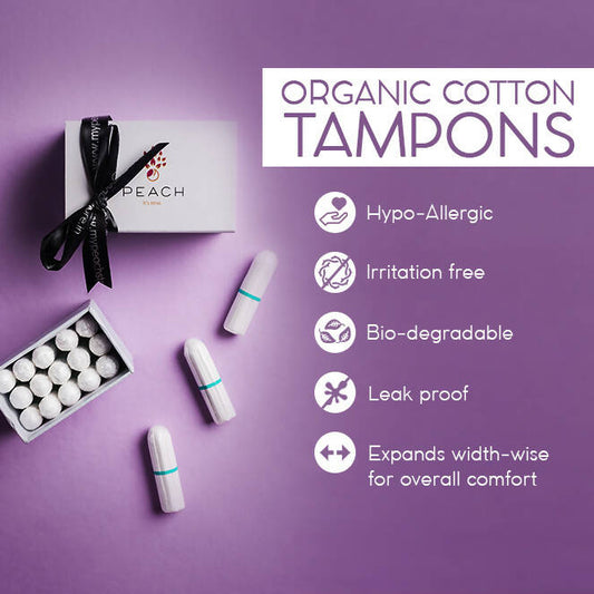100% Organic Cotton Tampons Wemy Store
