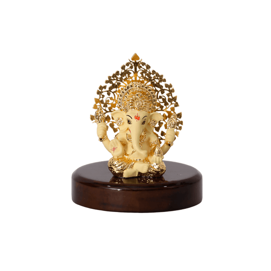 Ganesha Idol Mini with Kalpavriksha Tree