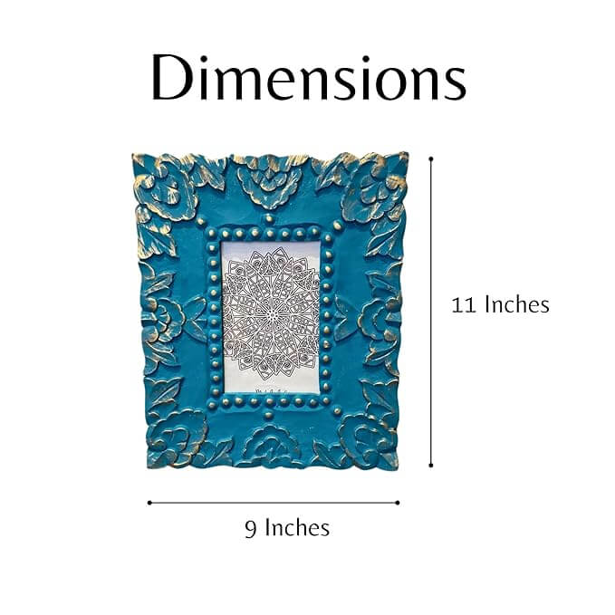 Turquoise shade Photo Frame for Home Decor and Gifting