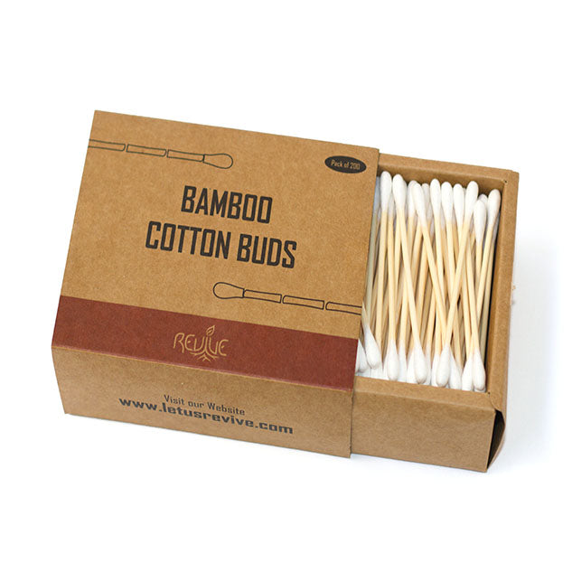 Bamboo Cotton Buds (Pack of 200) Wemy Store