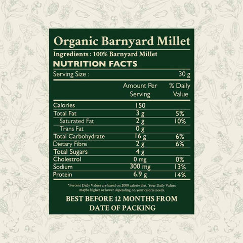 Barnyard Millet-500 g Wemy Store