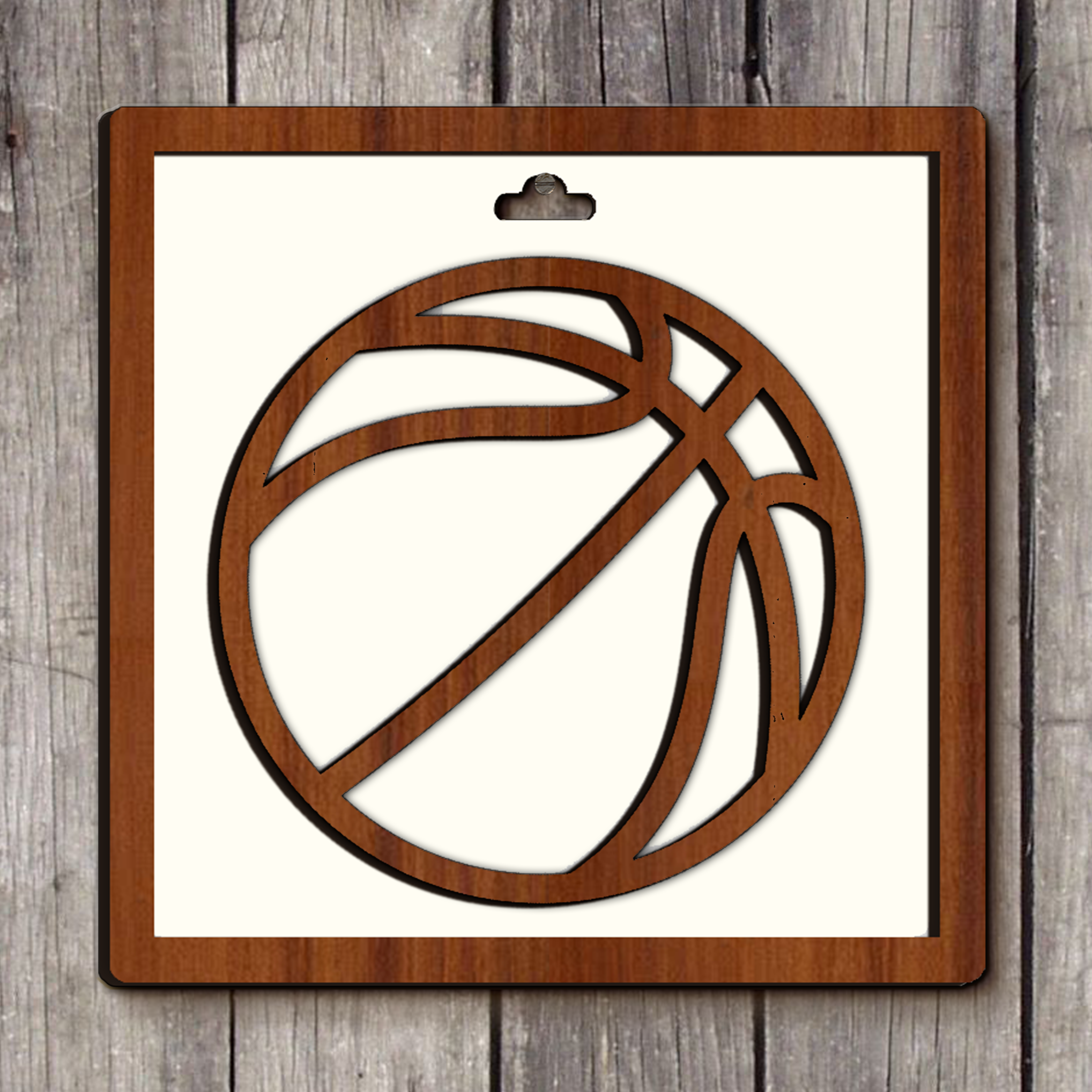 Basketball Framed Wooden Wall Art Wemy Store