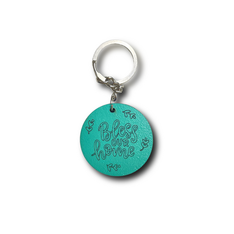 Bless Our Home Keychain Pack of 2 Wemy Store