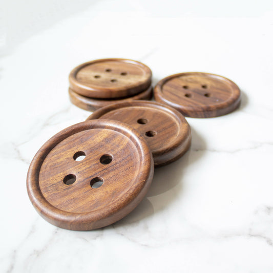 Button Coasters Wemy Store
