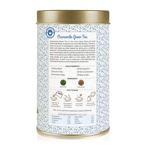 Chamomile Green Tea Can (100 g) Wemy Store
