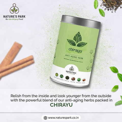 Chirayu- Anti-aging Herb Health & Wellness Can (100 g) Wemy Store