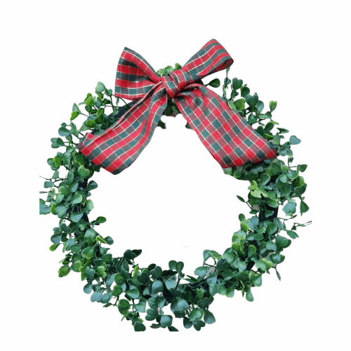 Christmas Ring Wreath Garland For Door or Wall Wemy Store