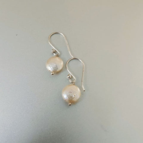 Coin Baroque Pearl Earrings Wemy Store