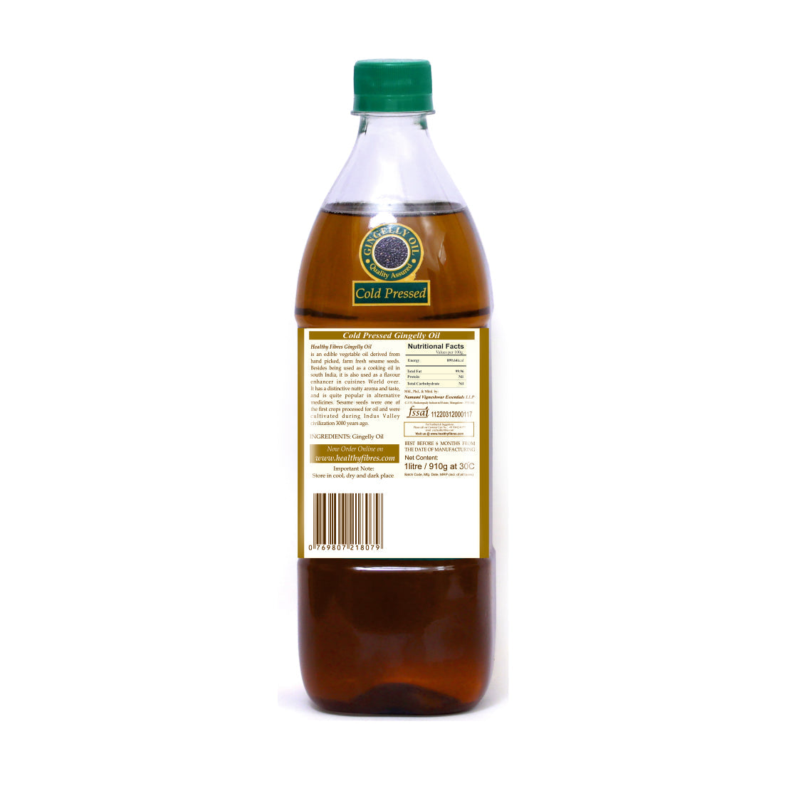 Cold Pressed Gingelly Oil 1L Combo of 2 Wemy Store