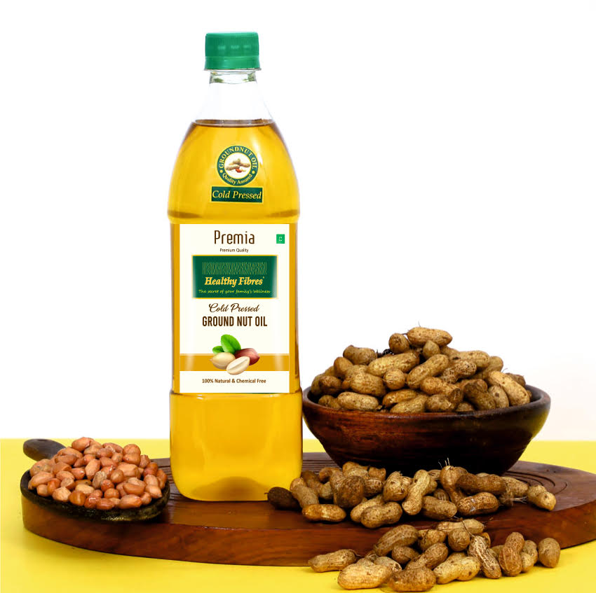 Cold Pressed Groundnut Oil 1L Combo of 2 Wemy Store
