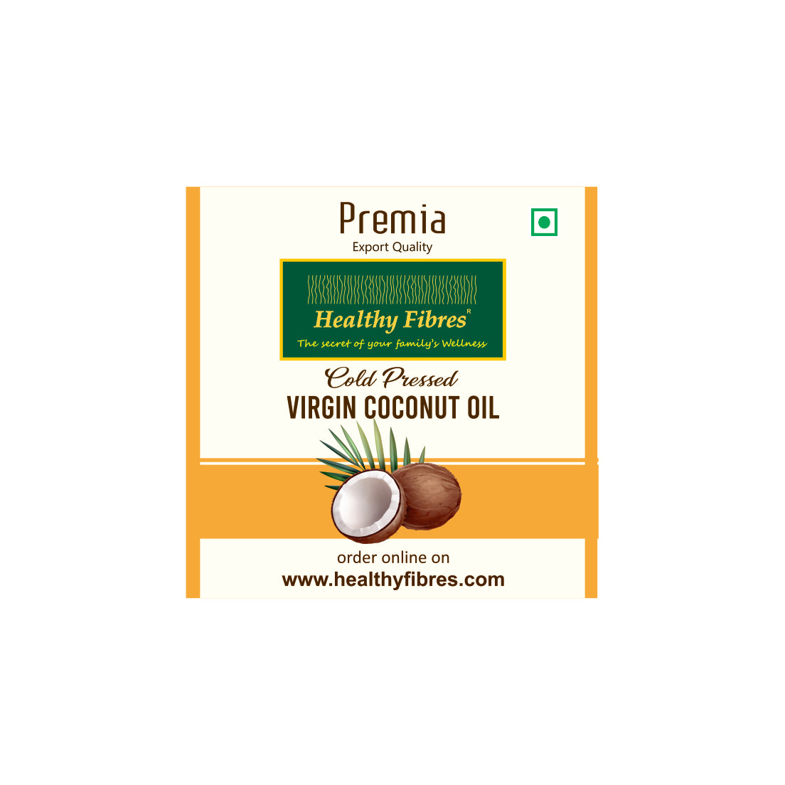 Cold Pressed Virgin Coconut Oil 500 ml Wemy Store