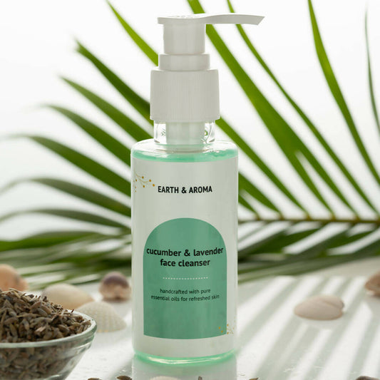 Cucumber + Lavender Face Cleanser for normal/ combination skin-100gm Wemy Store