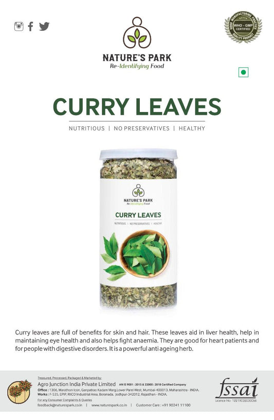 Curry Leaves Pet Jar (40 g) Wemy Store