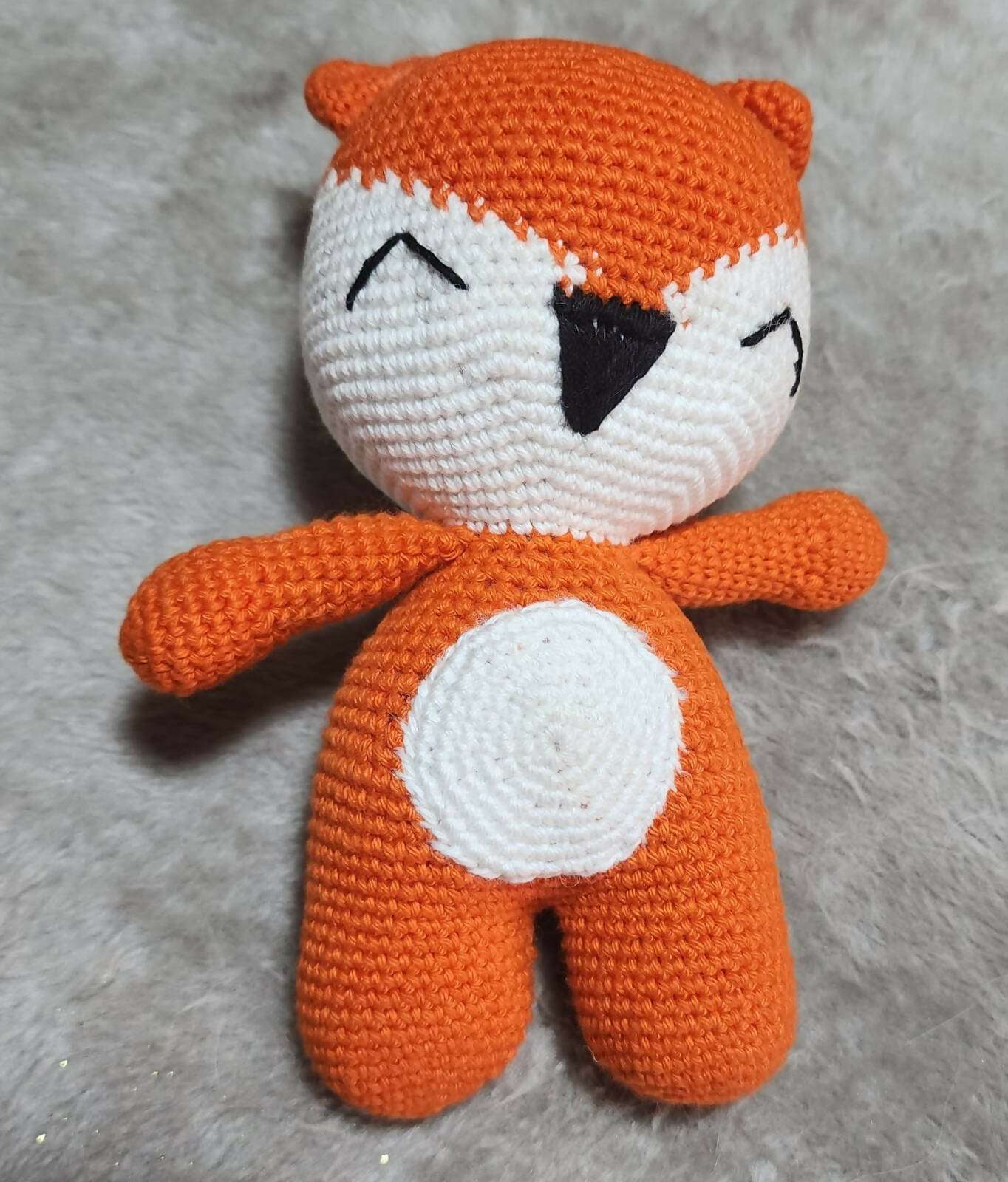 Cute Little Crochet Fox Wemy Store
