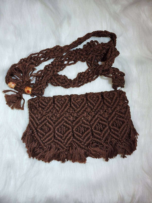 Designer Hand Knitted Macrame Sling Bag Wemy Store