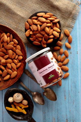 Dry Fruit - American Almonds - Healthy & Tasty Snack (250 g) Wemy Store