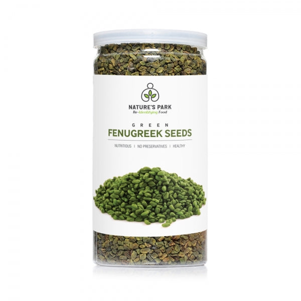 Fenugreek Seeds Green (Pet Jar) 150 g Wemy Store