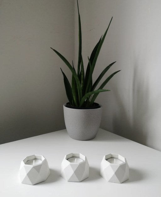 Geometric tealight/mini pot Wemy Store