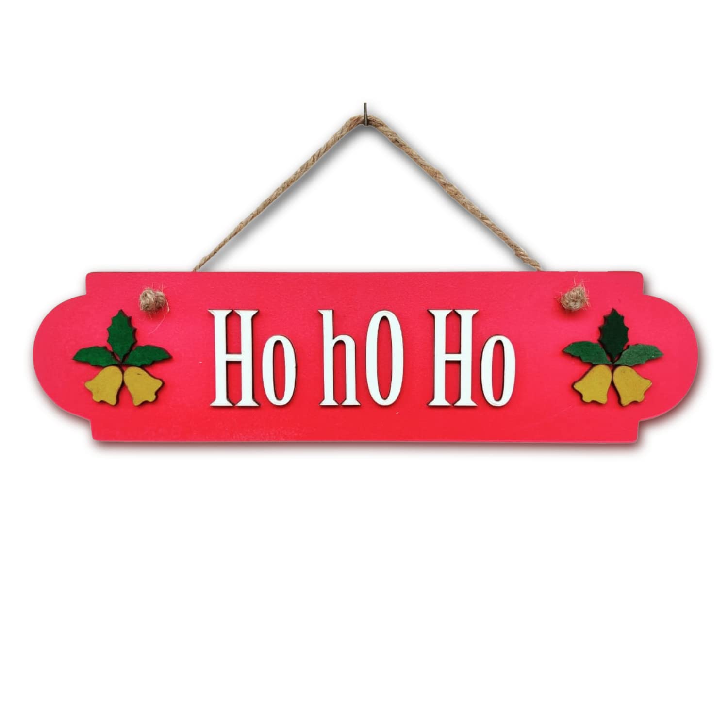 HOhoHo Quote 3D Wooden Hanging Wemy Store