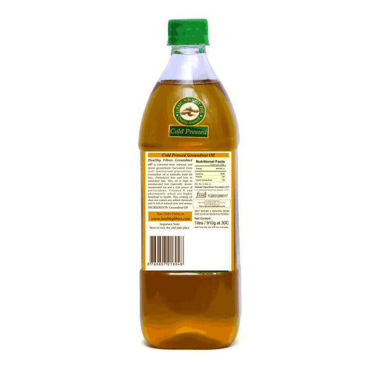 Healthy Fibres Cold Pressed Groundnut Oil 500ml Wemy Store