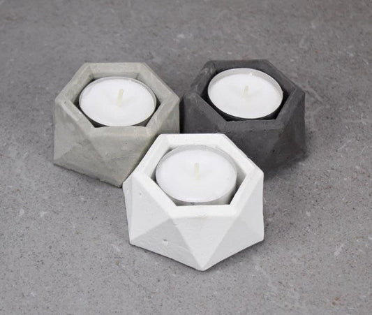 Hexagon tealight/mini pot Wemy Store