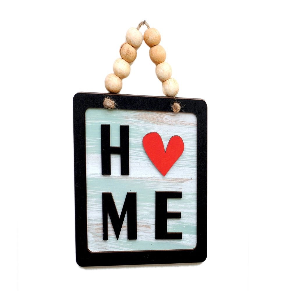 Home 3D Square Shape Wooden Balls Hanging Wall Art Wemy Store