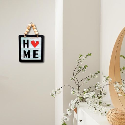 Home 3D Square Shape Wooden Balls Hanging Wall Art Wemy Store