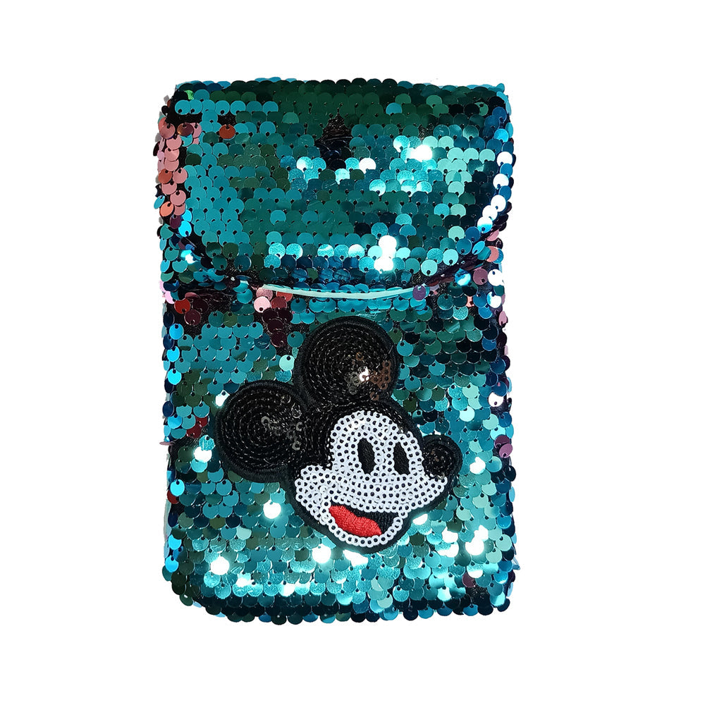 IMARS Sequin Mickey Mouse- Cyan Wemy Store