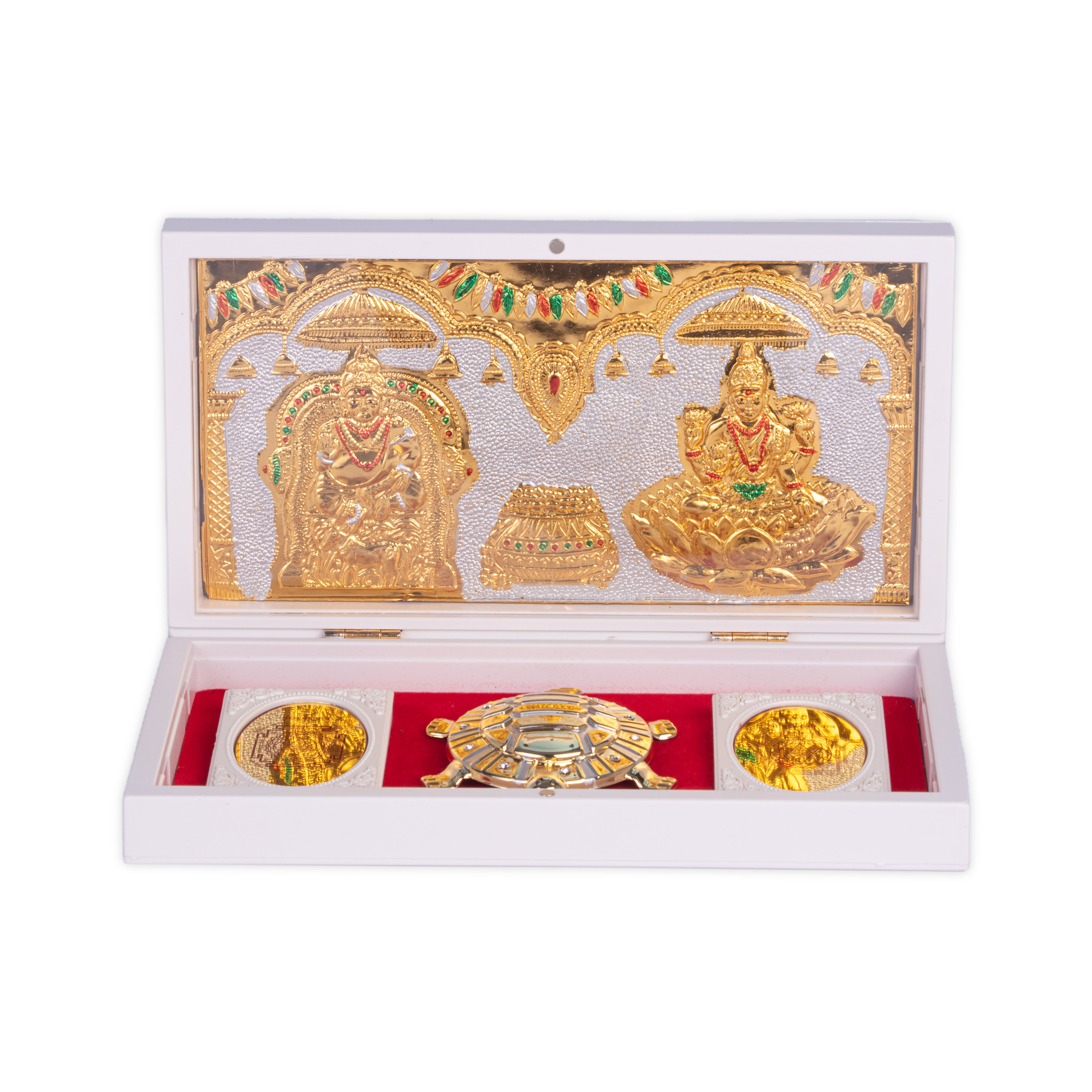 Laxmi Kuber Charan Paduka for Pooja and Gifting