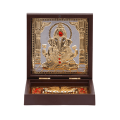 Lord Ganesha - Charan Paduka Brown (Medium)