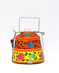 Handpainted tiffin set