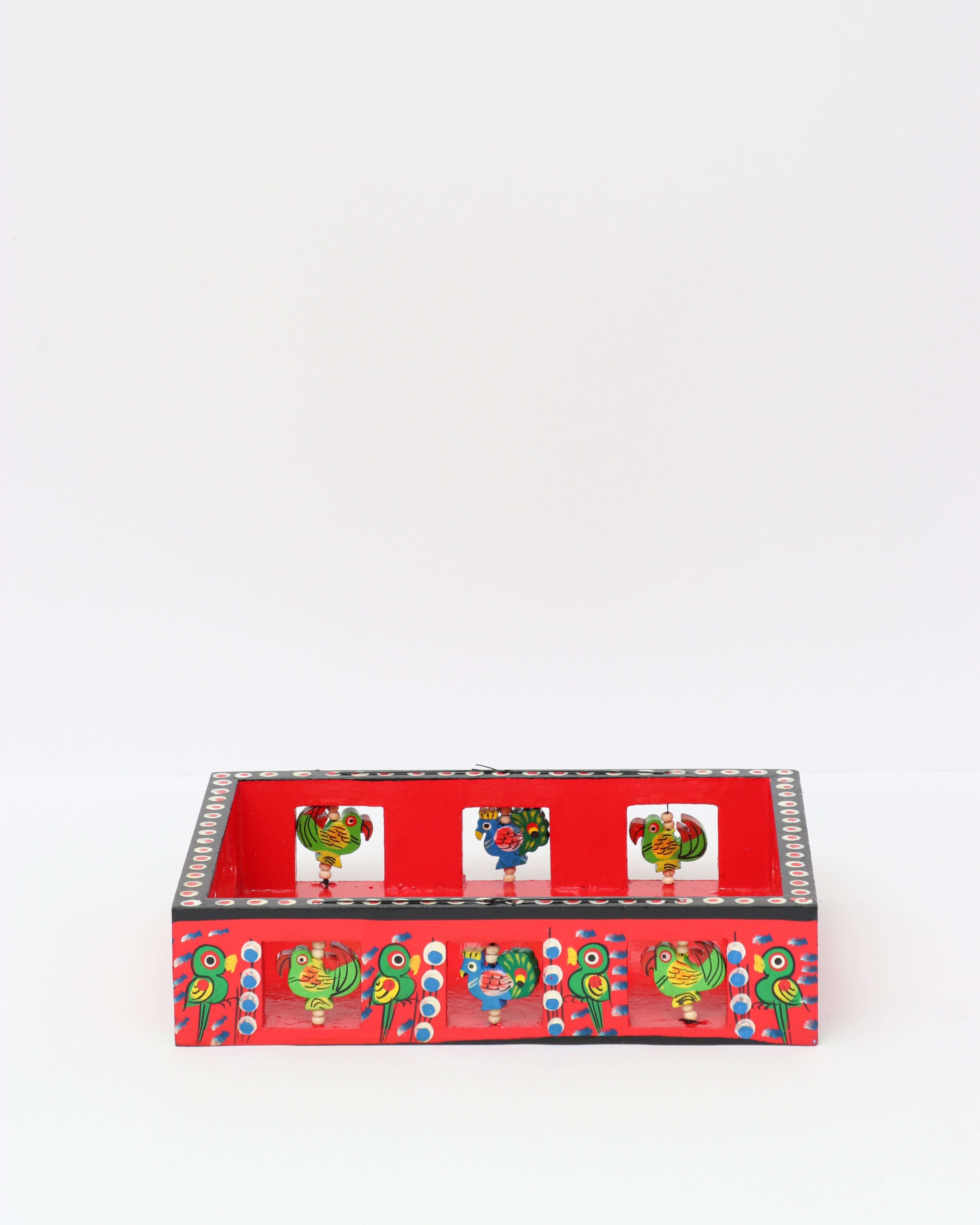 Handmade Handpainted wooden Tray