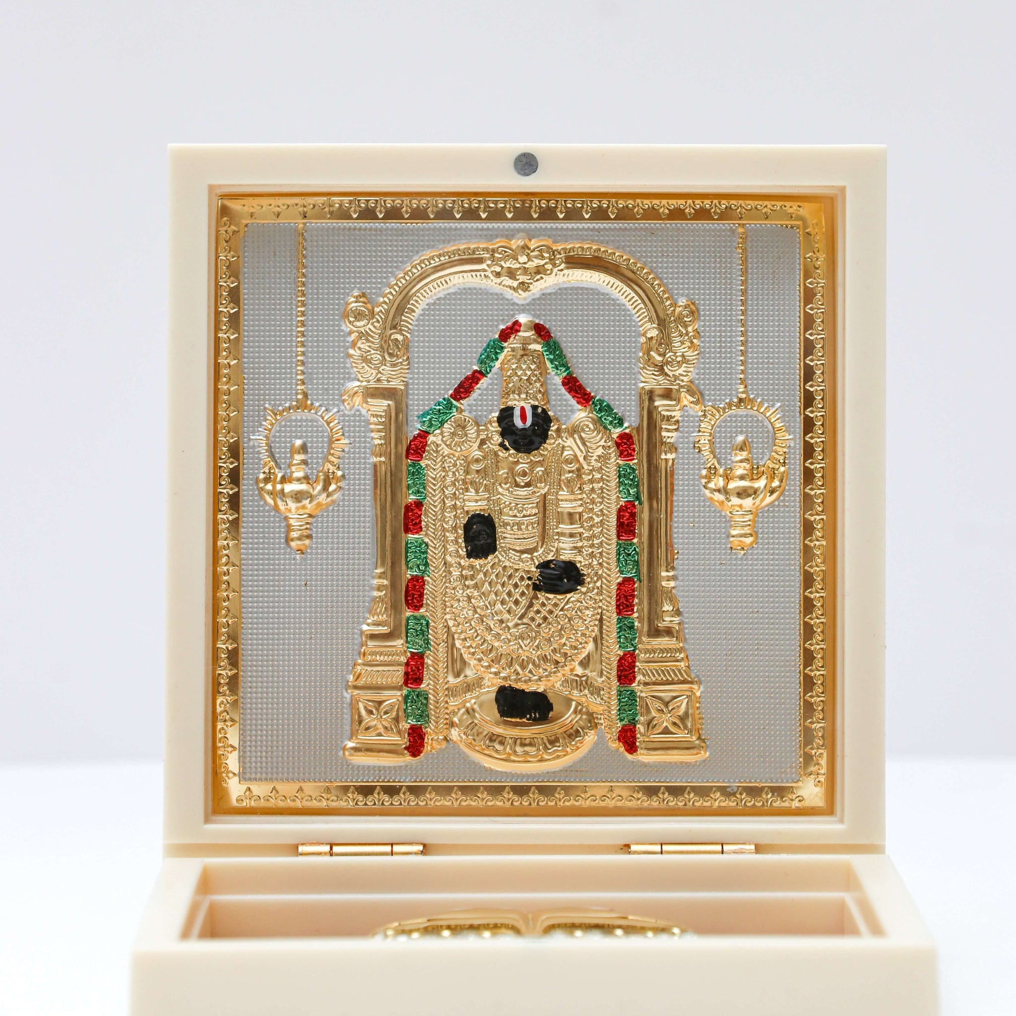 Lord Balaji - Charan Paduka White (Medium)