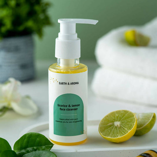Lemon + Licorice face cleanser for skin brightening-100gm Wemy Store