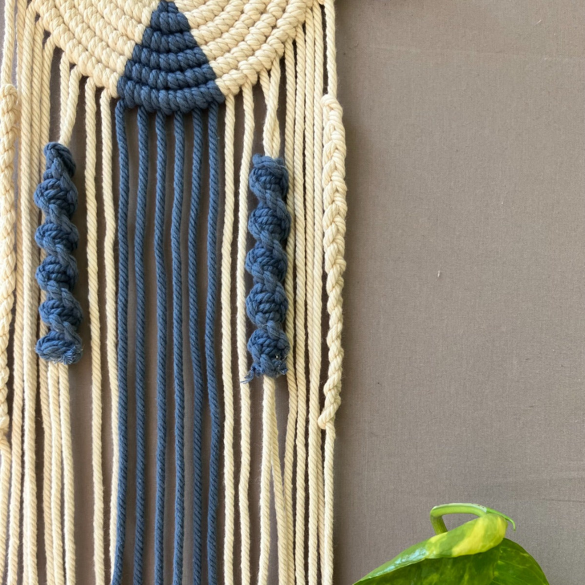 Macrame 'Celeste' handcrafted Wall-hanging Wemy Store