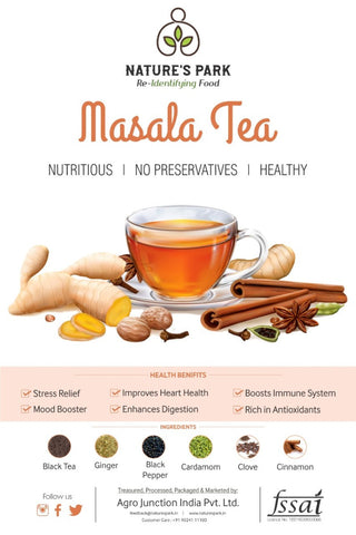 Masala Tea Pyramid Tea Bags (20 Pcs) Wemy Store