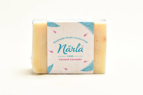 Narla Handcrafted Soap - Coconut Lavender- 100 gm Wemy Store