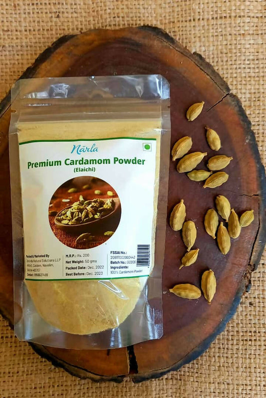 Narla Premium Green Cardamom Powder- 50 gm Wemy Store