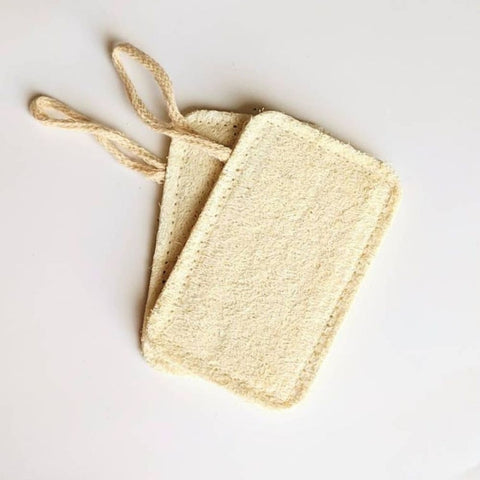 Natural Loofah Body Scrubber- Pack of 2 Wemy Store