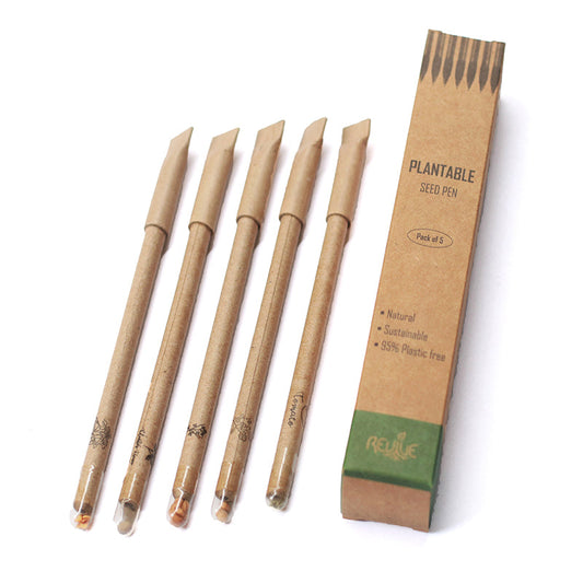 Plantable Seed Pens (Pack of 5) Wemy Store