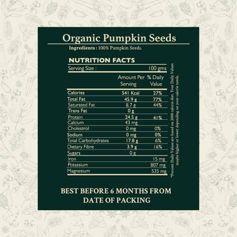 Pumpkin seeds-100 g Wemy Store
