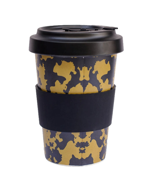 Reusable Coffee Mug, 450 ml, Brown Wemy Store