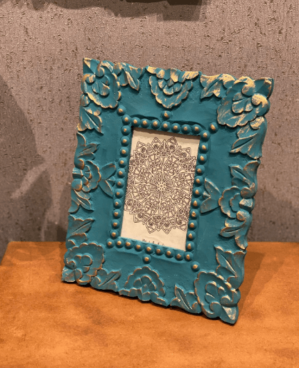 Turquoise shade Photo Frame for Home Decor and Gifting