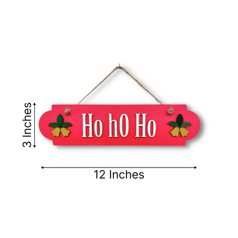 Set of Wreath Ring & Ho ho ho Quote For Christmas DÃ©cor Wemy Store