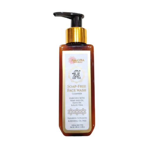 Soap-Free | Hemp & Aloe Face Wash Cleanser (100ML) Wemy Store