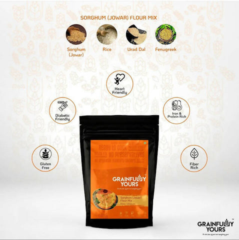 Sorghum (Jowar) Flour Mix - Dosa | Uttapam - 200g Wemy Store