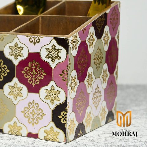 The Mohraj Turkish Pattern Organizer (4 Divisions) Wemy Store