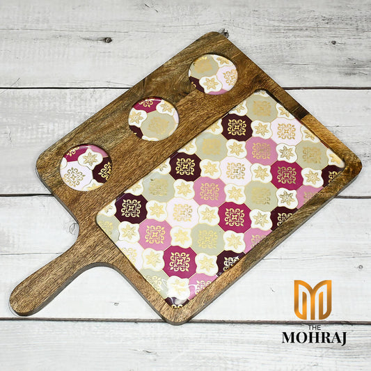 The Mohraj Turkish Pattern Serving Platter Wemy Store