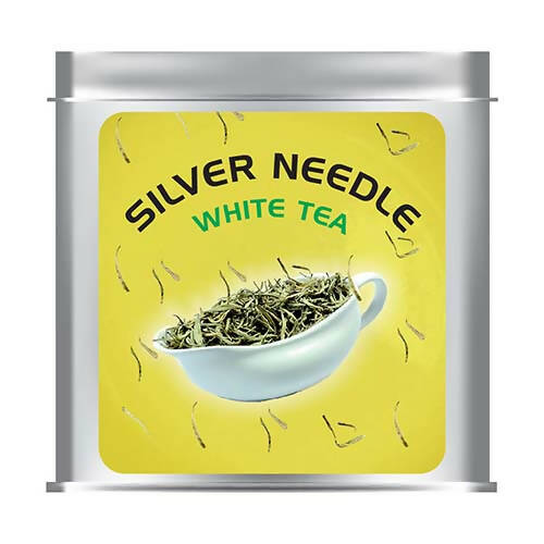 The Tea Shore Silver Needle White Tea - 35g | Premium & Luxury Tea with Sweet Aftertaste for Immunity, Glowing Skin, Weight Loss Wemy Store